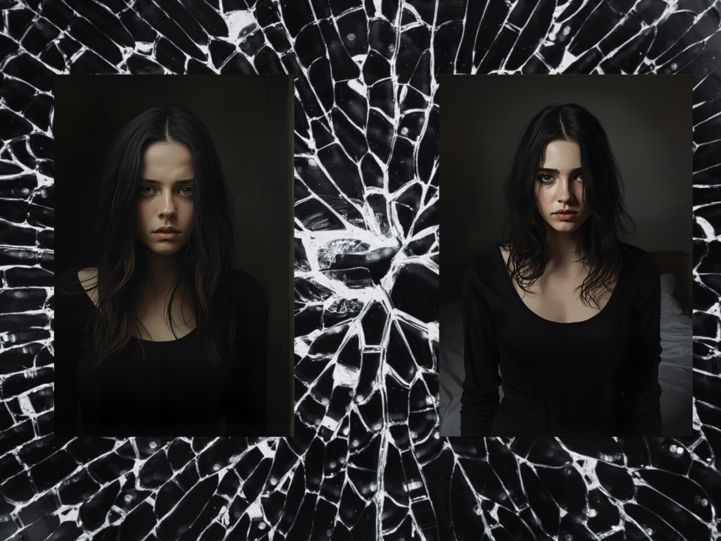 alt="Stardust Angel psychological thriller book cover exploring family secrets and inherited trauma"