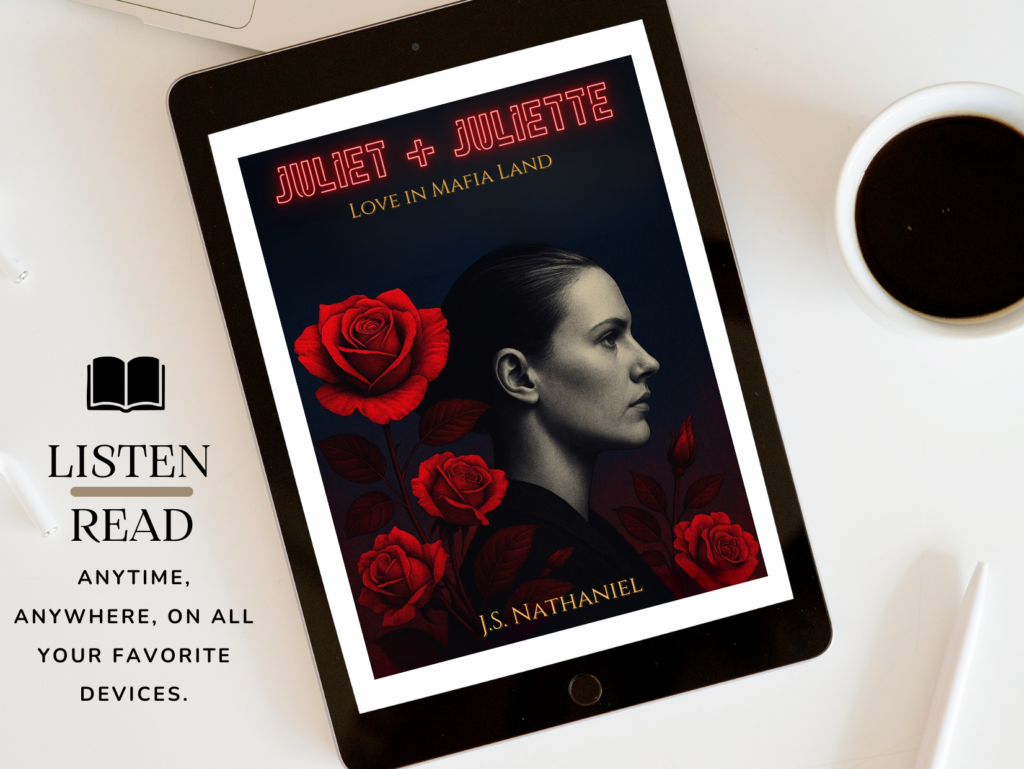 Juliet + Juliette Love in Mafia Land ebook cover by J. S. Nathaniel