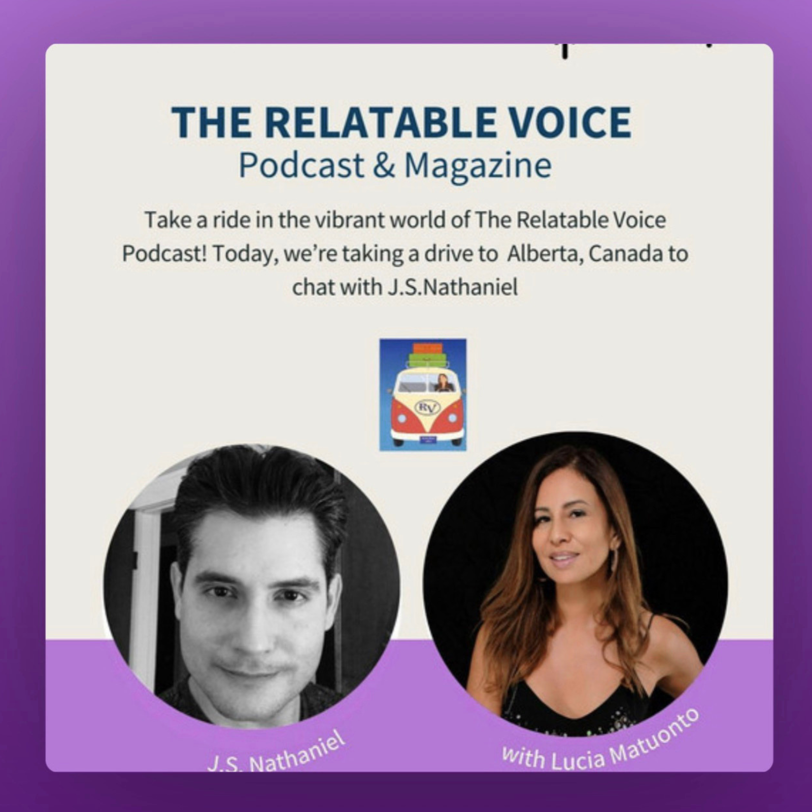 J.S. Nathaniel The Relatable Voice With Lucia Matuonto 2026